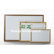 Bois un cadre tableau magnétique blanc zhejiang usine sandy-whiteboard